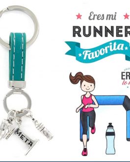 LLavero de promojoya de la runner