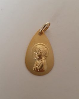 Virgen niña de oro