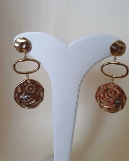 Pendientes largos moneda Anartxy