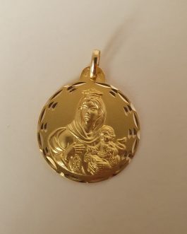 Medalla de la Virgen del Carmen
