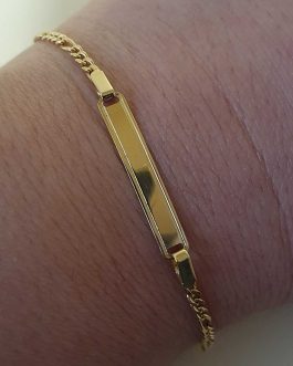 Esclava de bebe en oro