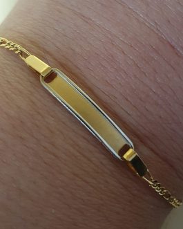 Esclava de bebe en oro