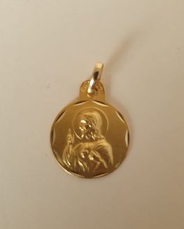 Medalla en oro de Jesucristo