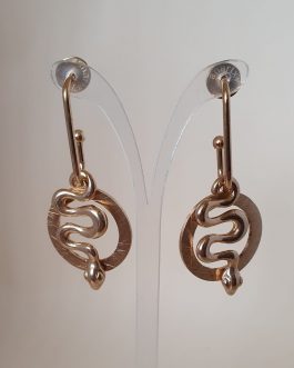 Pendientes de Anartxy con serpiente