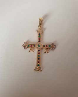 Cruz de Asturias en oro