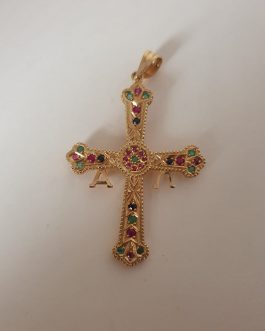 Cruz de Asturias en oro