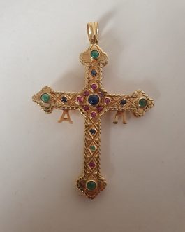 Cruz de Asturias en oro
