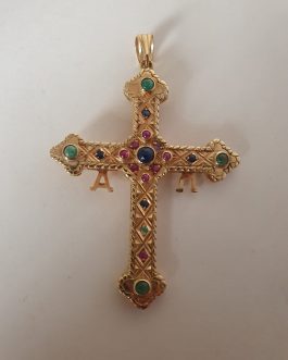 Cruz de Asturias en oro