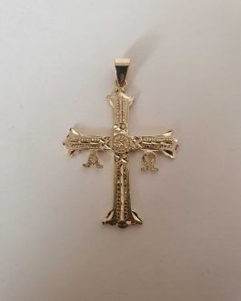 Cruz de Asturias en oro