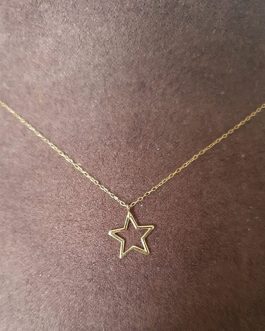Gargantilla con colgante estrella