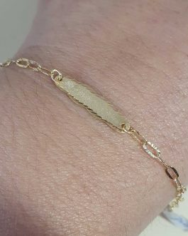 Esclava de bebe fina