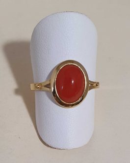 Sortija de oro amarillo