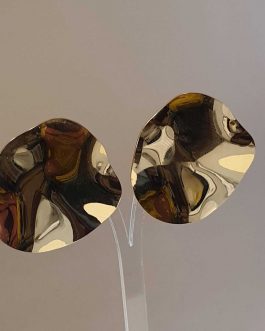 Pendientes de plata chapada