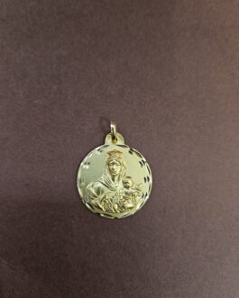 Medalla en oro de la Virgen del Carmen