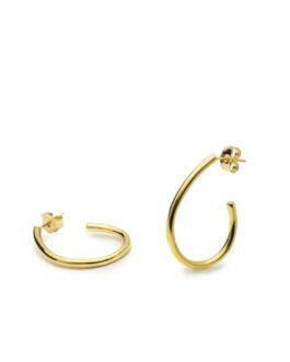 Pendientes aretas chapadas