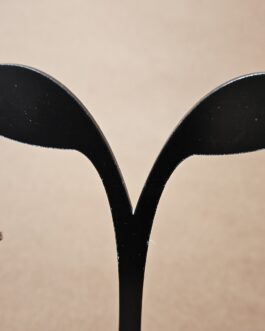 Pendientes en oro largos con circonitas de colores