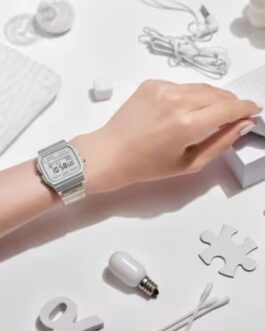 Reloj Casio digital Transparente F-91WS-7