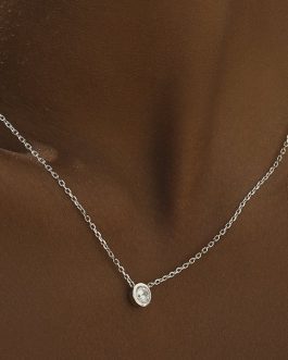 Colgante diseño chatón de Lineargent