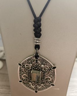 Colgante con labradorita y onix de Top Silver